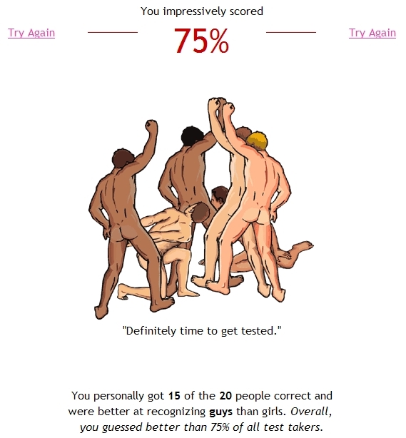 <em>兄弟姐妹</em>进来试下【测试你能辨认出几个<em>gay</em>】