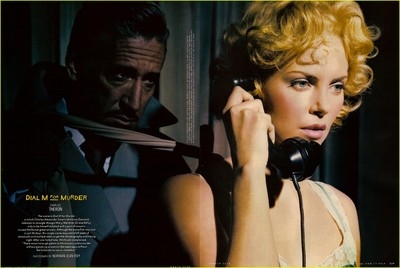 Charlize Theron电影《Dial M For Murder》(电话谋杀案)造型