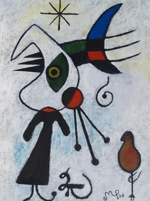 二十世纪绘画大师展:米罗?让我们永葆纯真