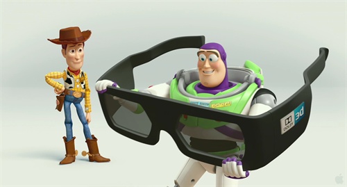 《玩具总动员1&2》宣传片串烧 3D效果预览–