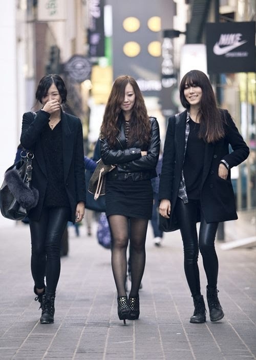 最真实的韩国街拍(饭后慎入)