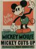 Mickey Cuts Up(1931)