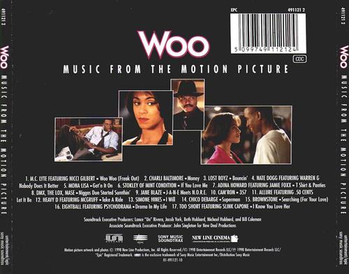 辣妹闯情关Woo(1998)原声碟封套 #1B