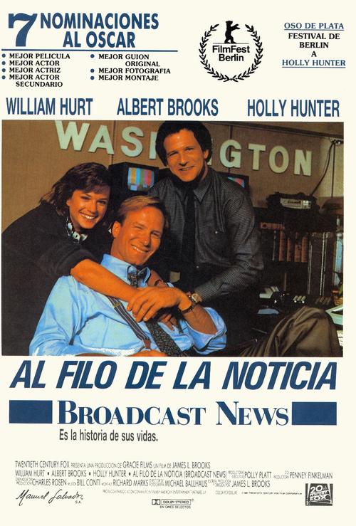 广播新闻Broadcast News(1987)海报(西班牙) #02