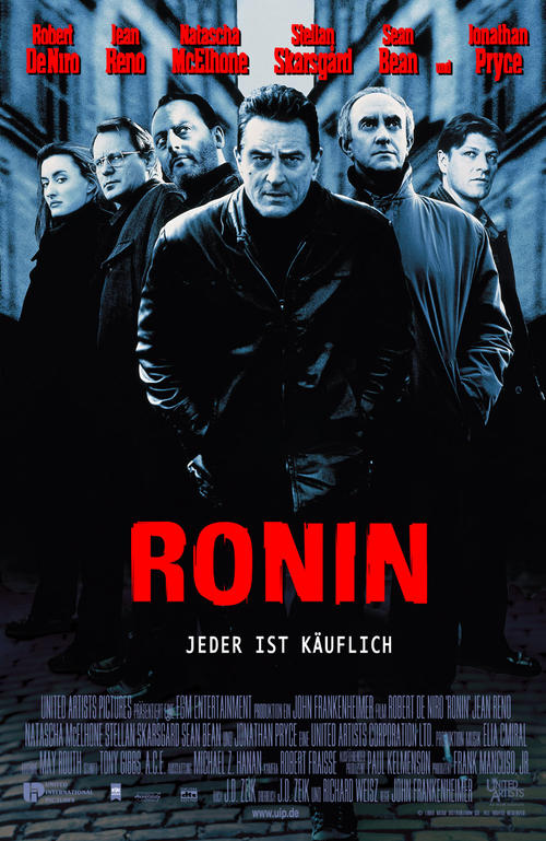 冷血悍将/Ronin(1998) 电影图片 海报(德国) 大图 850X1308