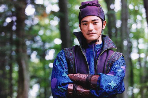 贴图: 金城武 的古装扮相 倾城男子  金城武 电影 