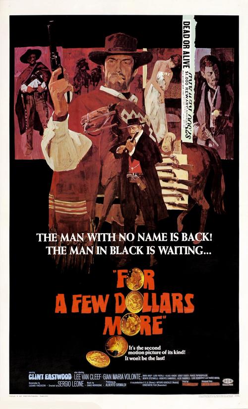 黄昏双镖客Per qualche dollaro in più(1965)海报 #01