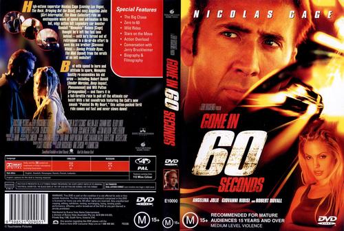 极速60秒Gone in 60 Seconds(2000)DVD封套 #05