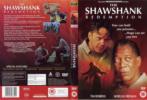 肖申克的救赎The Shawshank Redemption(1994)DVD封套(英国) #02
