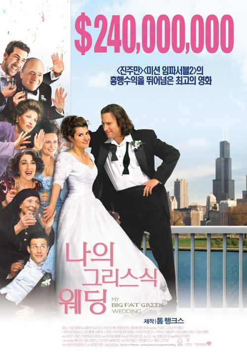 我的希腊婚礼/My Big Fat Greek Wedding(2002) 电影图片 海报(韩国) 大图 800X1150