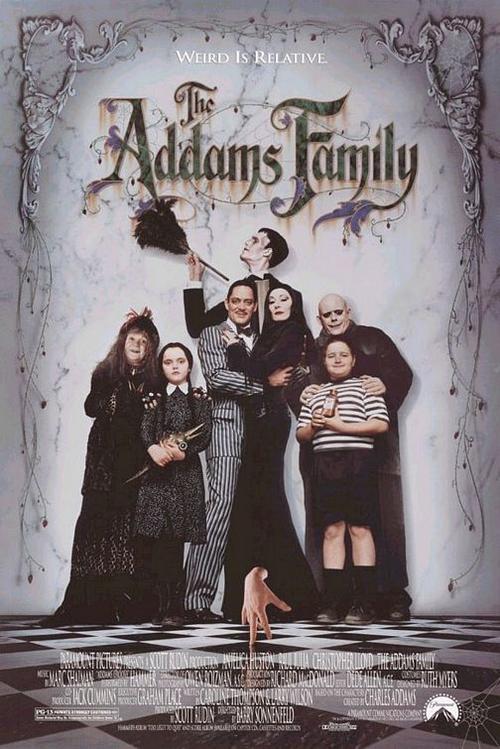 亚当斯一家 The Addams Family (1991) 海报 #1 亚当斯一家 The Addams Family (1991) 海报 #1