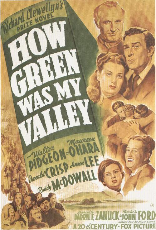 青山翠谷 How Green Was My Valley (1941) 海报 #1