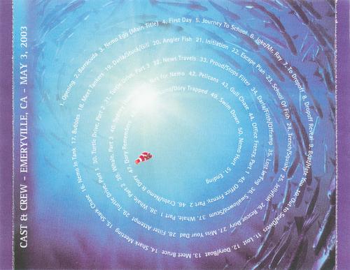 海底总动员Finding Nemo(2003)原声碟封套 #2B