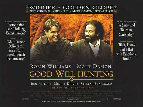 心灵捕手 Good Will Hunting (1997) 海报(英国) 心灵捕手 Good Will Hunting (1997) 海报(英国)