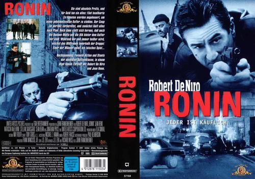 冷血悍将Ronin(1998)录影带封套(德国)