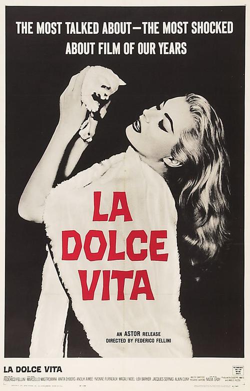 甜蜜的生活/La Dolce Vita(1960) 电影图片 海报 #01 大图 600X937