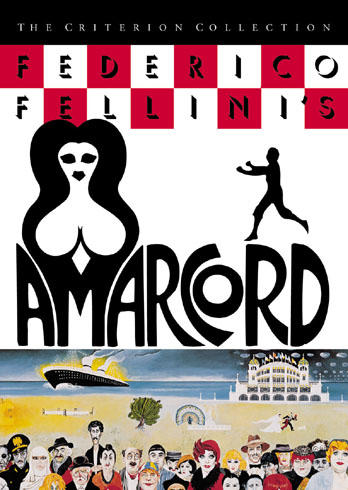 我记得Amarcord(1973)DVD封套(CC)