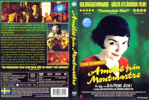 天使爱美丽Amelie(2001)DVD封套(瑞典)