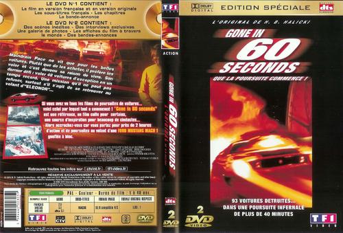 极速60秒Gone in 60 Seconds(2000)DVD封套(法国)