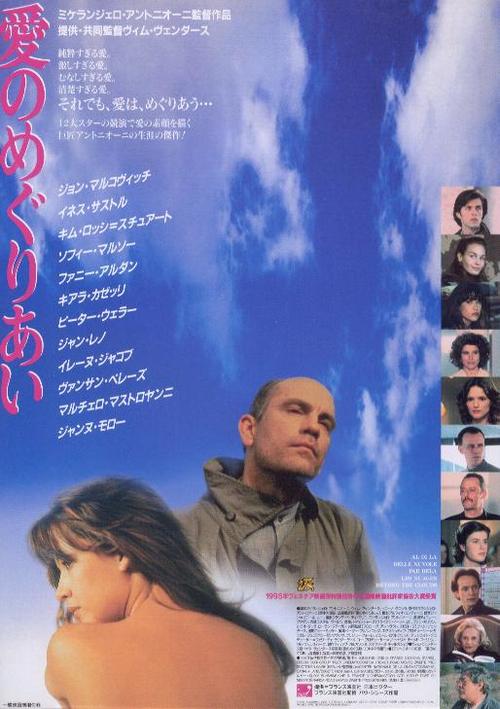云上的日子/Al di la della nuvole(1995) 电影图片 海报(日本) 大图 514X729