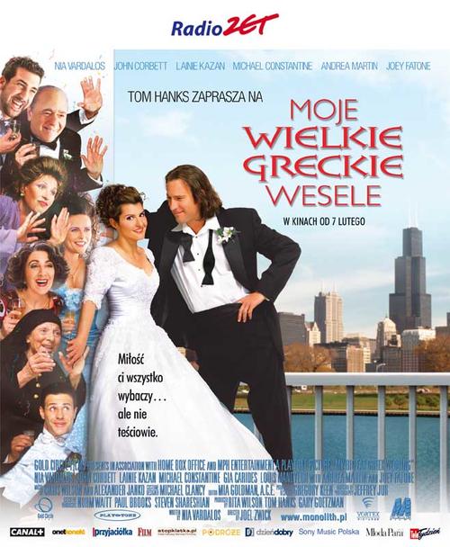 我的希腊婚礼/My Big Fat Greek Wedding(2002) 电影图片 海报(波兰) 大图 658X800
