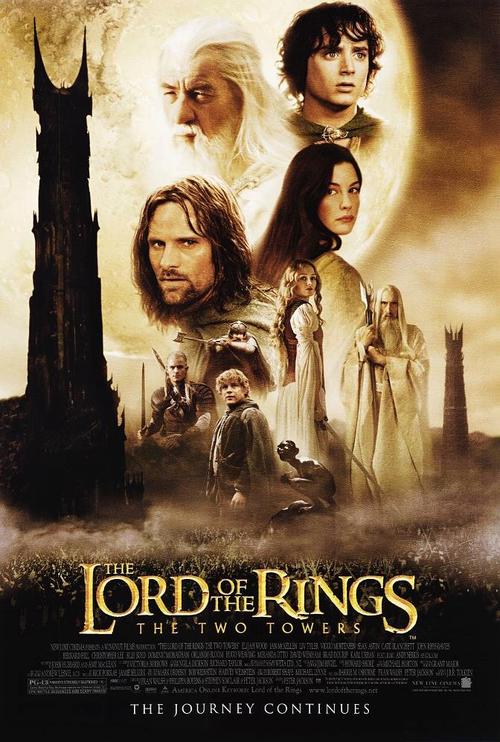 魔戒二部曲：双塔奇兵The Lord of the Rings: The Two Towers(2002)海报 #01