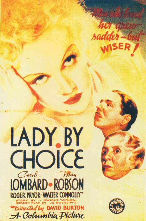 Lady by Choice(1934)海报 #01