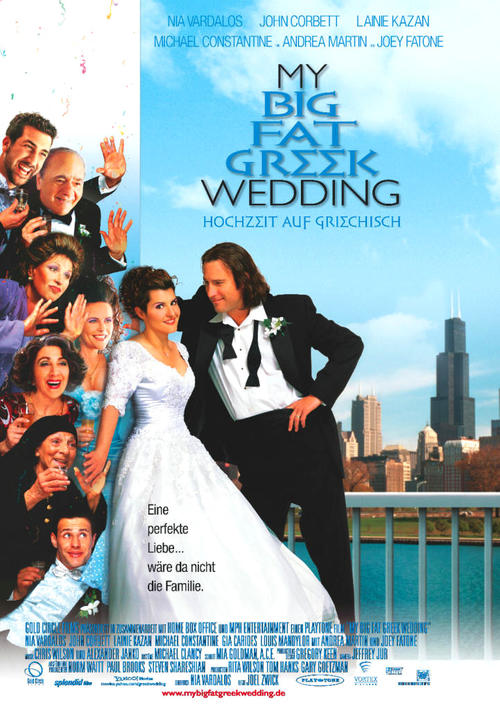 我的希腊婚礼My Big Fat Greek Wedding(2002)海报(德国)