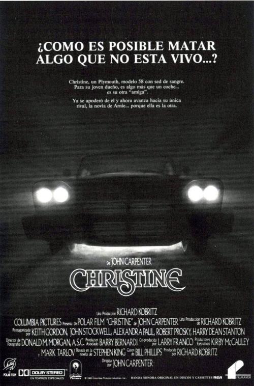克里斯汀魅力Christine(1983)海报(阿根廷)
