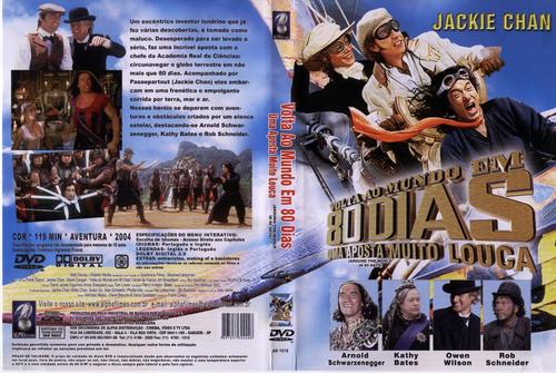 环游地球80天/Around the World in 80 Days(2004) 电影图片 DVD封套(巴西) 大图 1491X1000