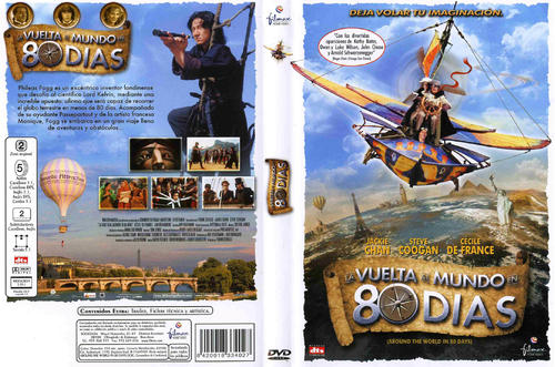 环游地球80天/Around the World in 80 Days(2004) 电影图片 DVD封套(西班牙) #02 大图 2165X1433
