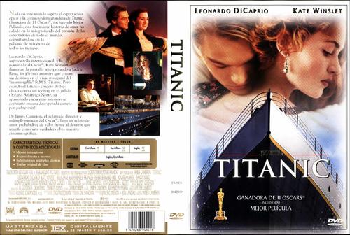泰坦尼克号/Titanic(1997) 电影图片 DVD封套(西班牙) 大图 2142X1441