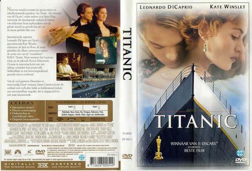 泰坦尼克号/Titanic(1997) 电影图片 DVD封套(荷兰) #02 大图 1024X696