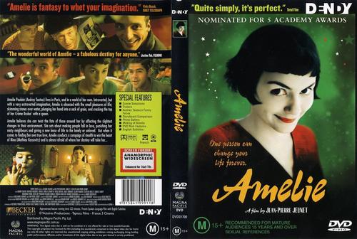 天使爱美丽Amelie(2001)DVD封套(捷克)