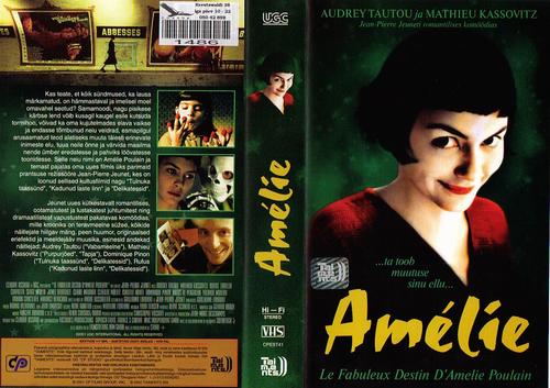 天使爱美丽Amelie(2001)录影带封套 #02