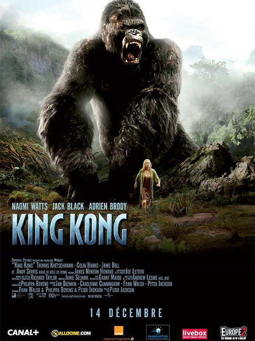 金刚King Kong(2005)海报(法国) #01