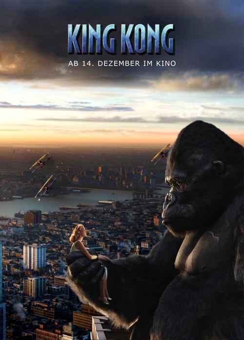 金刚King Kong(2005)预告海报(德国) #02