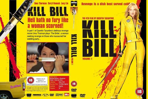 杀死比尔Ⅰ/Kill Bill Vol. I(2003) 电影图片 DVD封套(英国) 大图 1490X1000