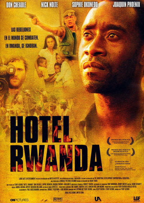 卢旺达饭店Hotel Rwanda(2004)海报(西班牙)