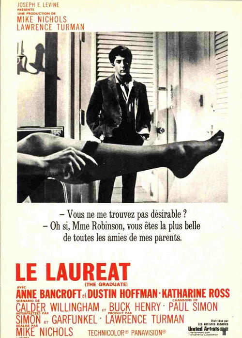 毕业生/The Graduate(1967) 电影图片 海报(法国) 大图 861X1200