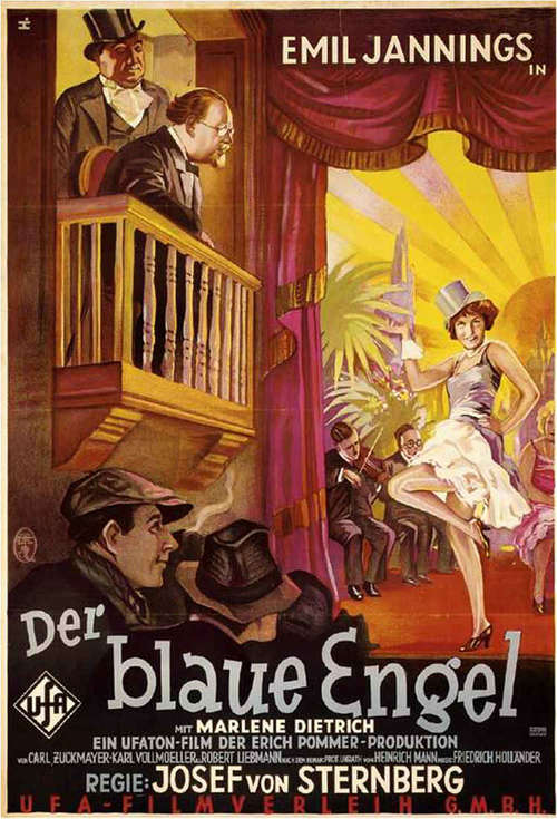 蓝天使/Der Blaue Engel(1930) 电影图片 海报 #01 大图 750X1102
