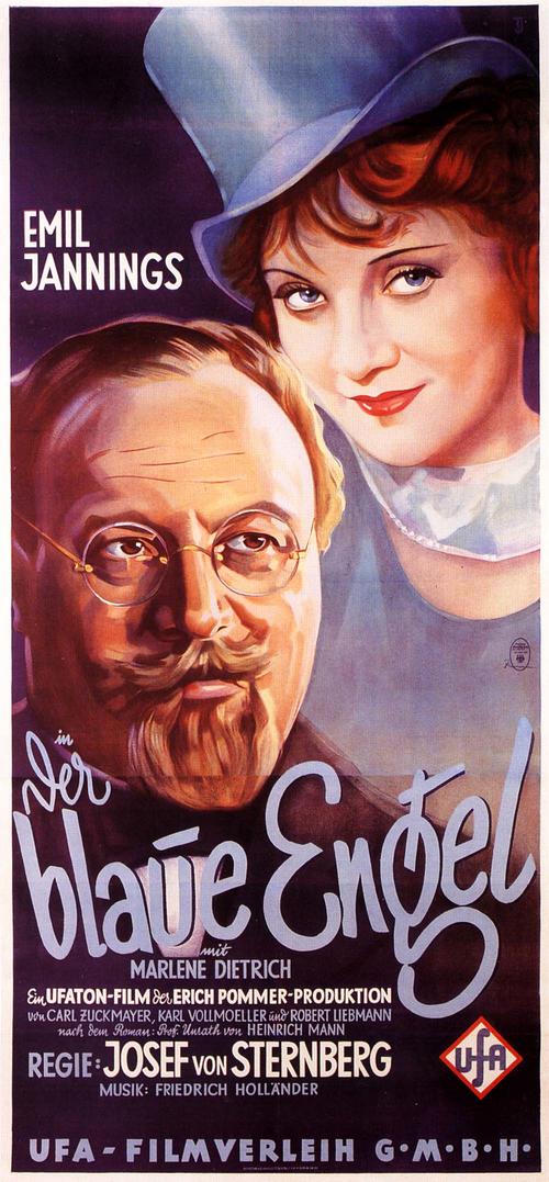蓝天使/Der Blaue Engel(1930) 电影图片 海报 #03 大图 1000X2153