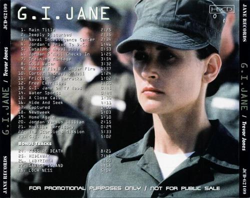 魔鬼女大兵/G.I. Jane(1997) 电影图片 原声碟封套 #1B 大图 757X600