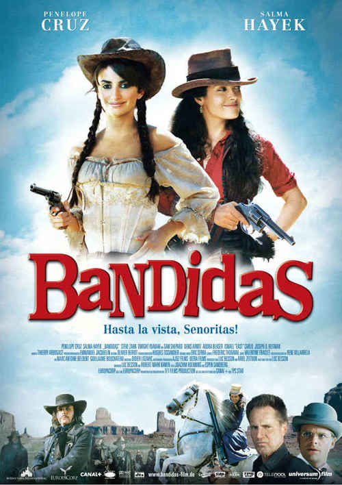 侠盗魅影Bandidas(2006)海报(德国)