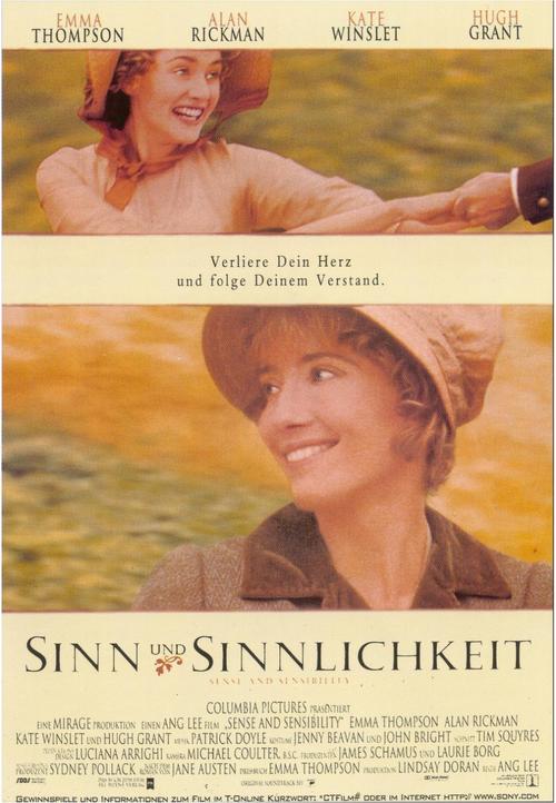 理智与情感Sense and Sensibility(1995)海报(德国)