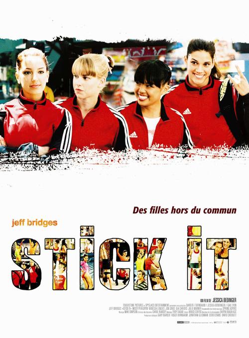 <em>女生向前翻</em>stick+it(2006)海报(法国)
