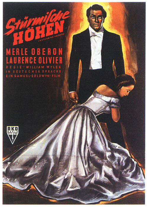 呼啸山庄wuthering heights(1939)海报(德国)