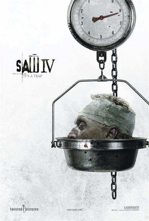 电锯惊魂4/Saw IV(2007) 电影图片 预告海报 #01 大图 750X1110