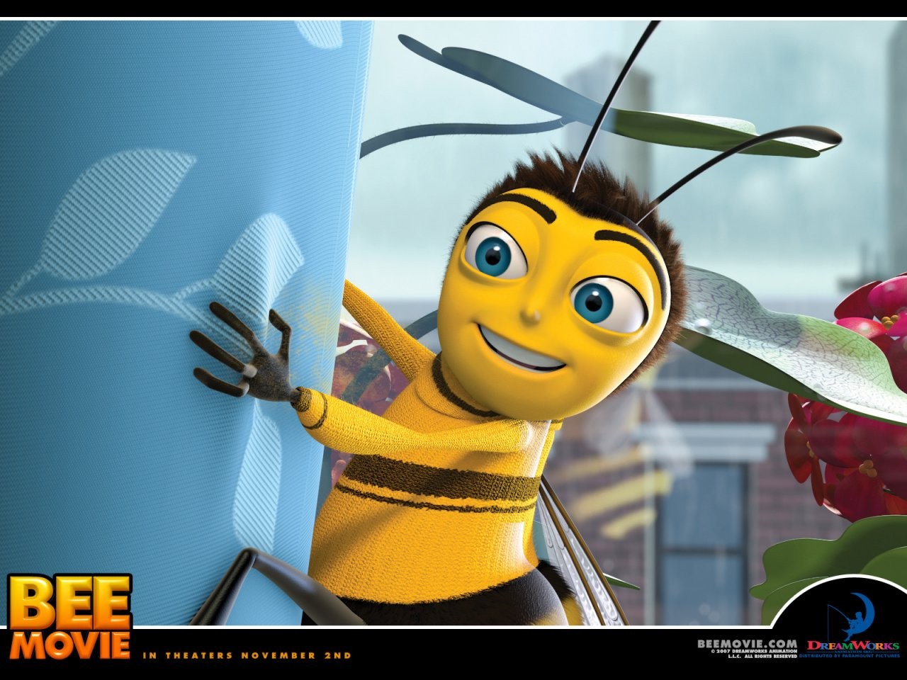 蜜蜂总动员/Bee Movie(2007) 电影图片 桌面 #03B 大图 1280X960