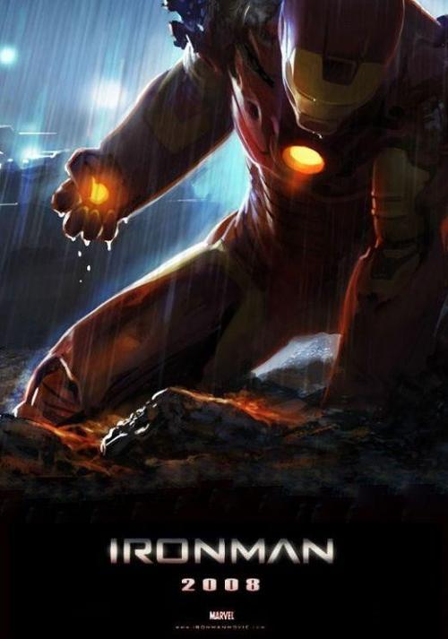 钢铁侠/Iron Man(2008) 电影图片 预告海报 #02 大图 520X741